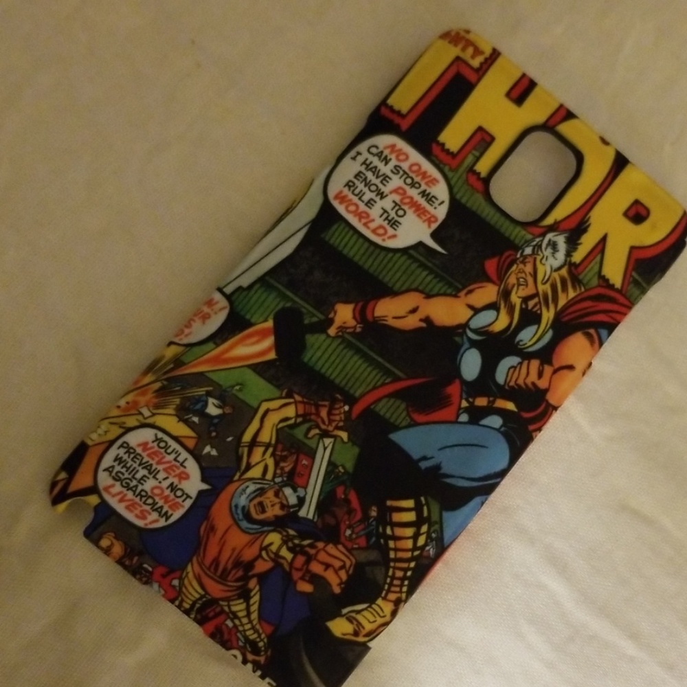 Marvel comics Thor phone cover for note3